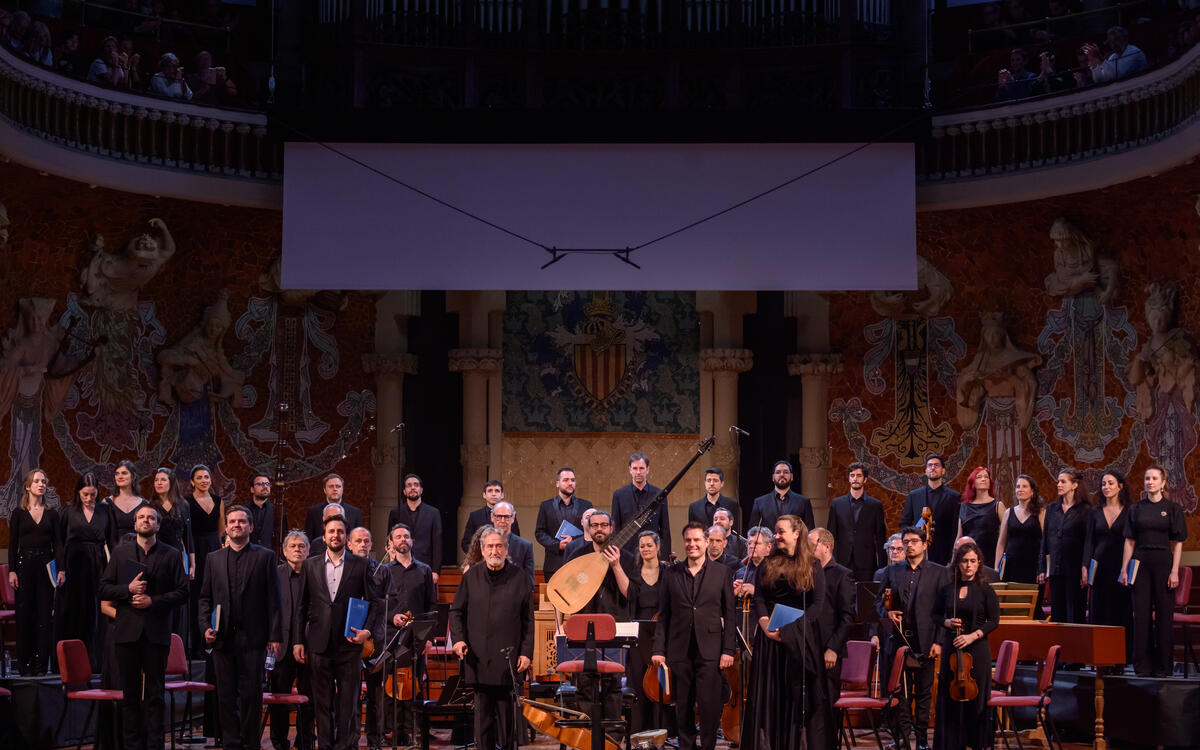 JAN PETRYKA, CHRISTOPH FILLER und MANUEL WALSER in Bachs Johannes Passion mit Jordi Savall